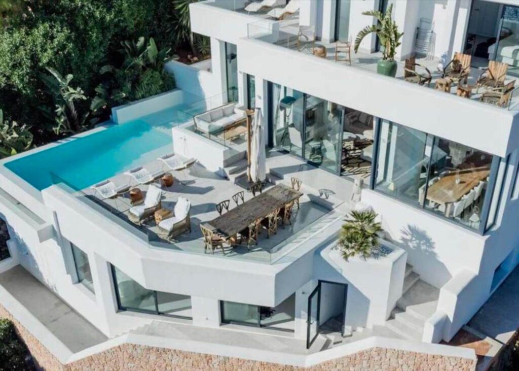 villa casa blanca exterior